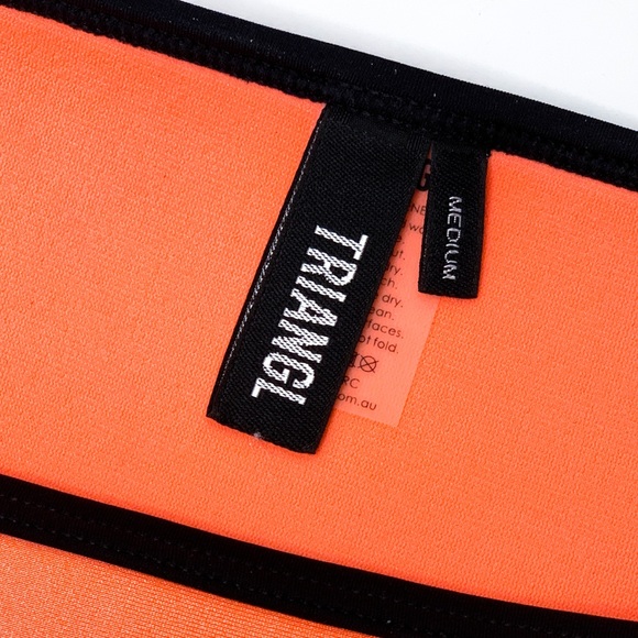 TRIANGL Swimwear neoprene neon bandeau bikini - Picture 10 of 13